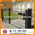 welded double wire fence with arch top